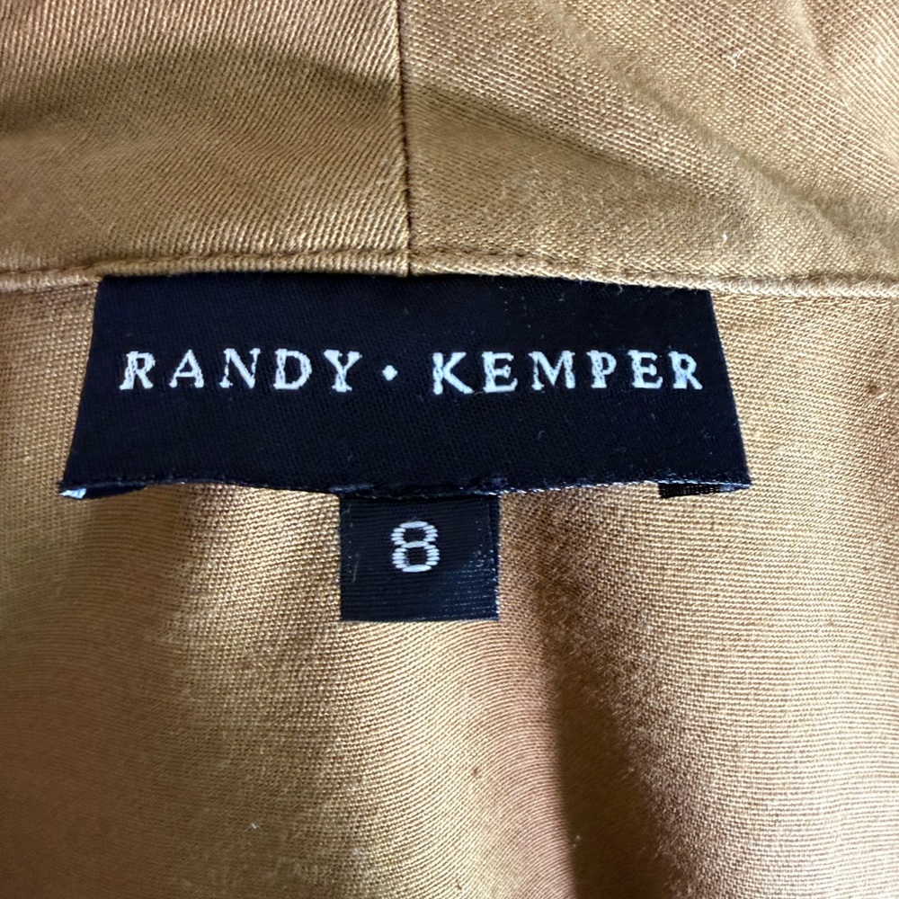 Randy Kemper Tan casual Blazer for Women
